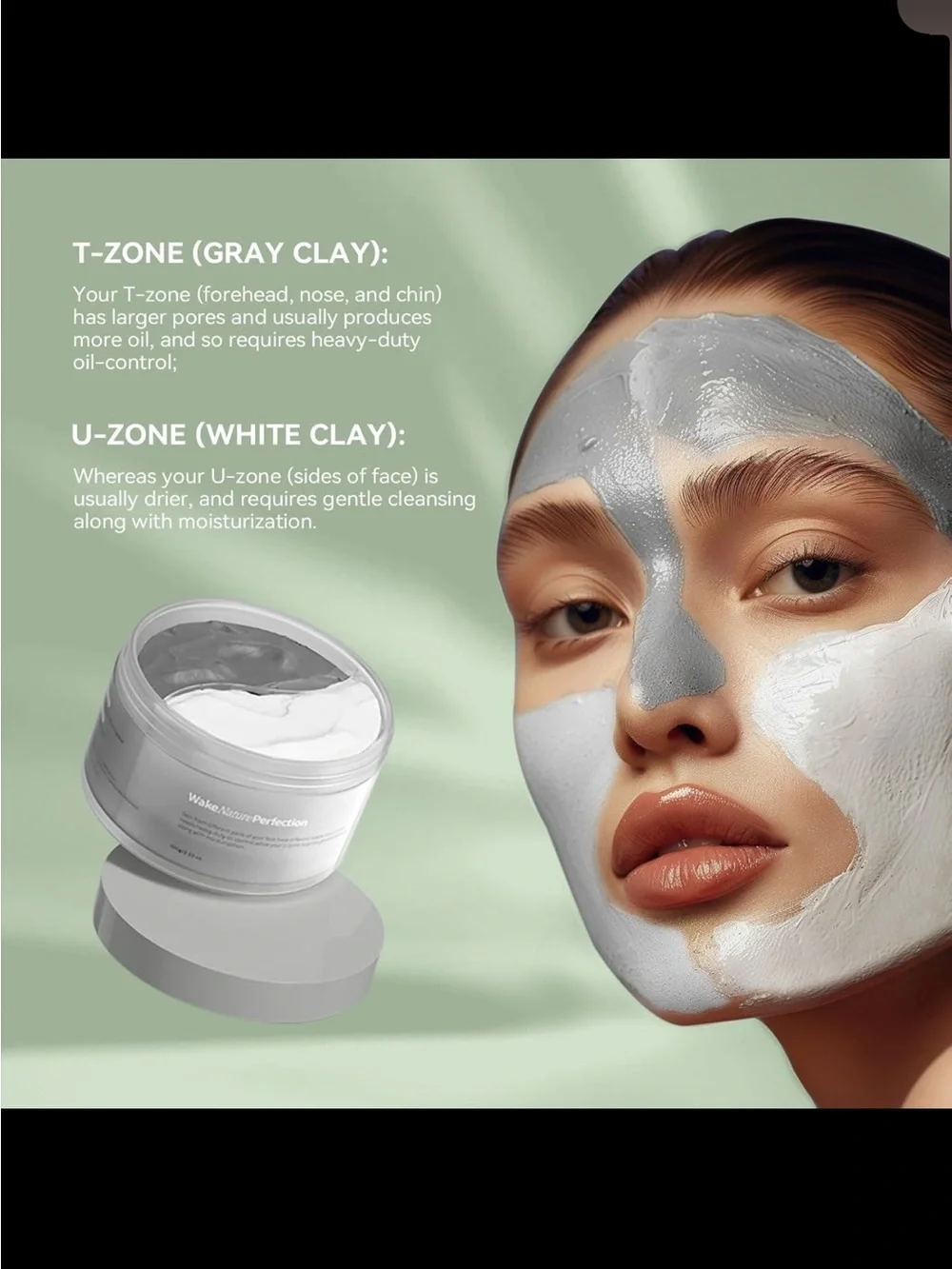 WNP Duo Cleansing Clay Mask 3.53 oz / 100 g | New in Box